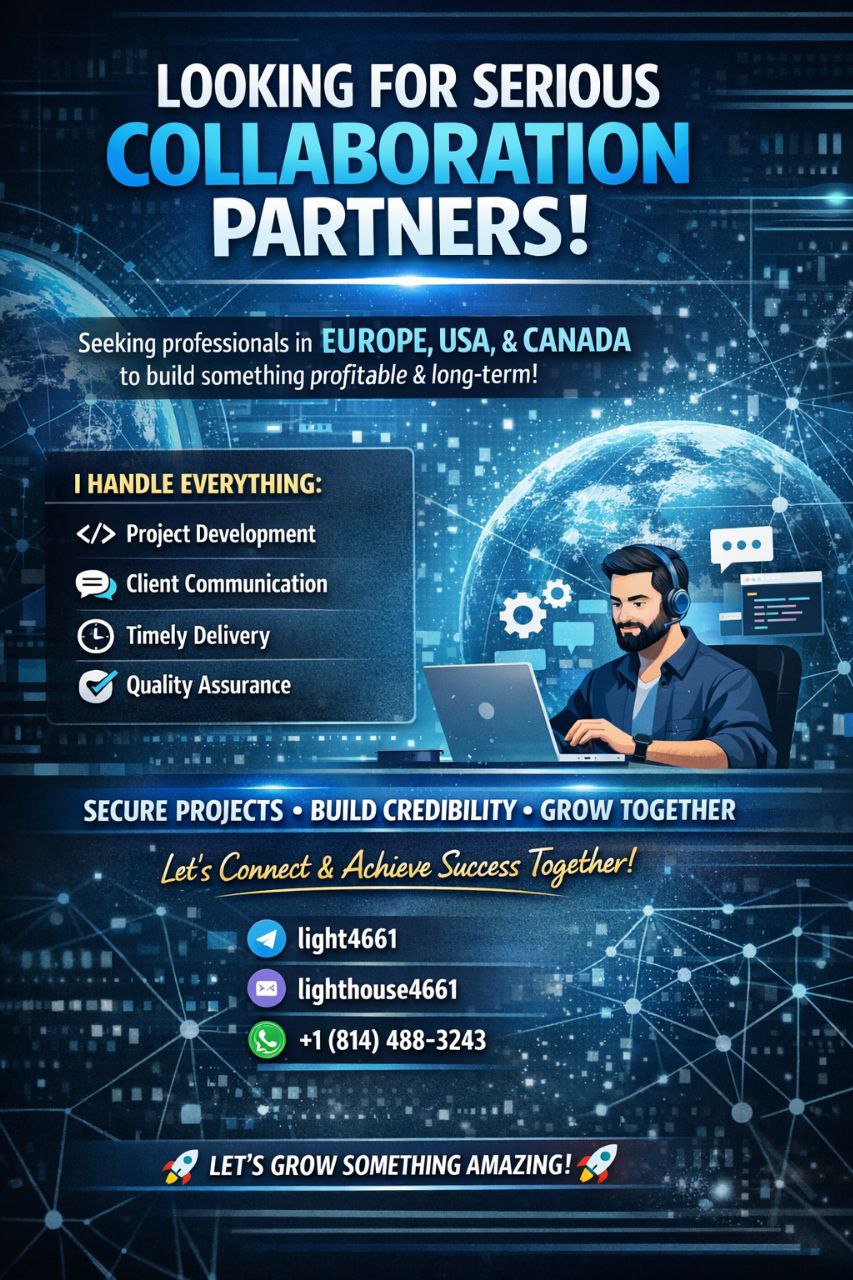 Let’s build something amazing together!